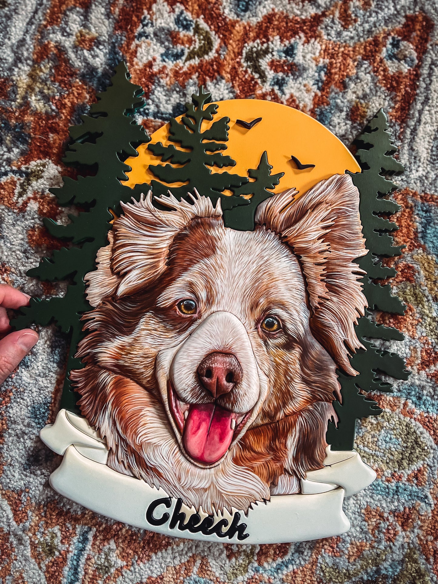 Custom Adventure Pet Portrait (Shipping May 31st 2025)