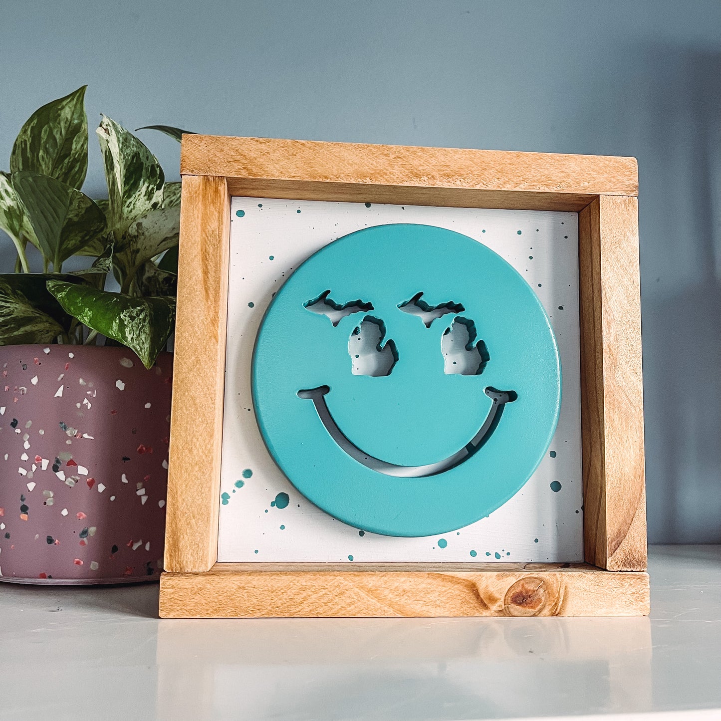 Michigan Smiley Sign