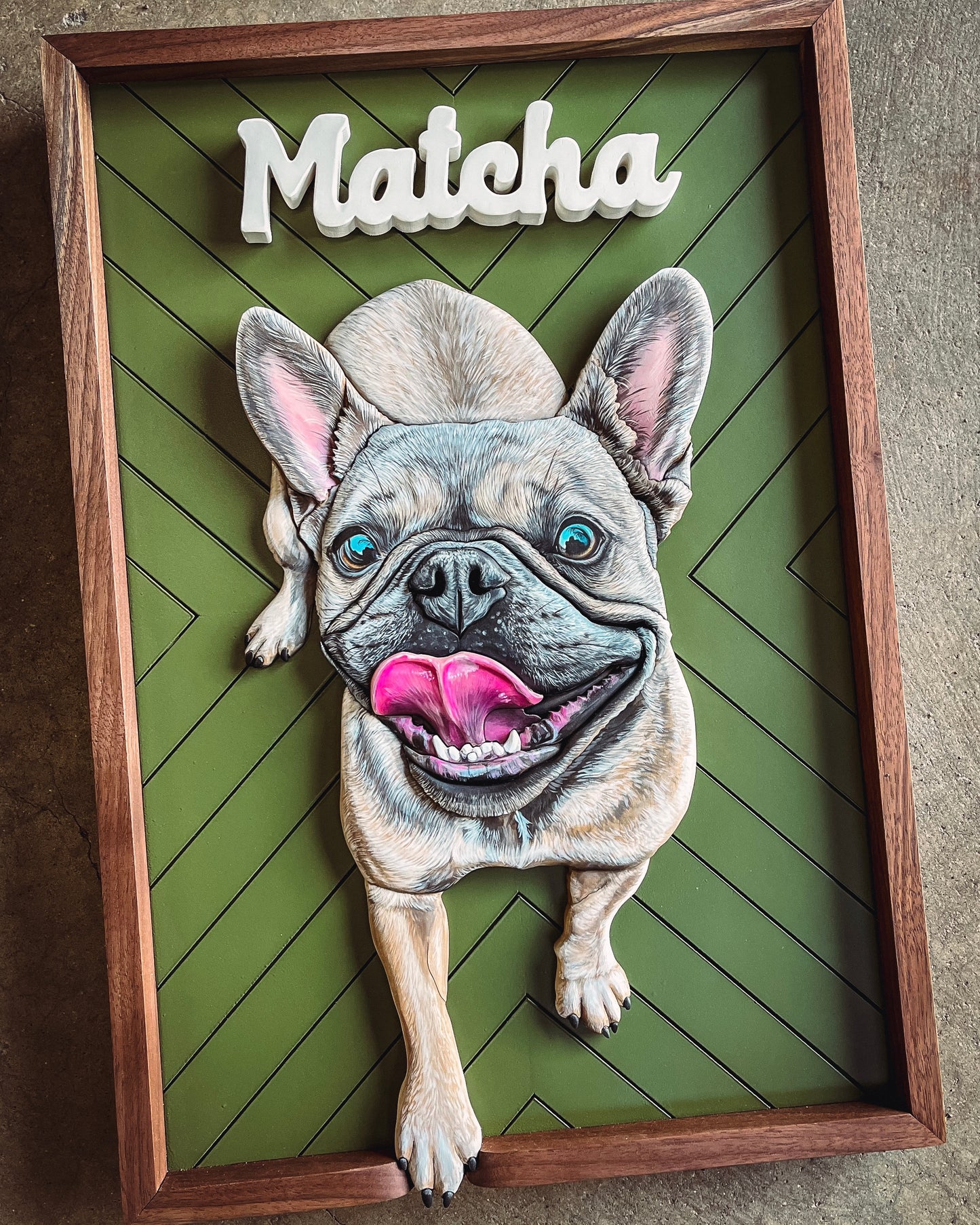 Custom Pet Mosaic Portrait (Shipping July 31st 2025)