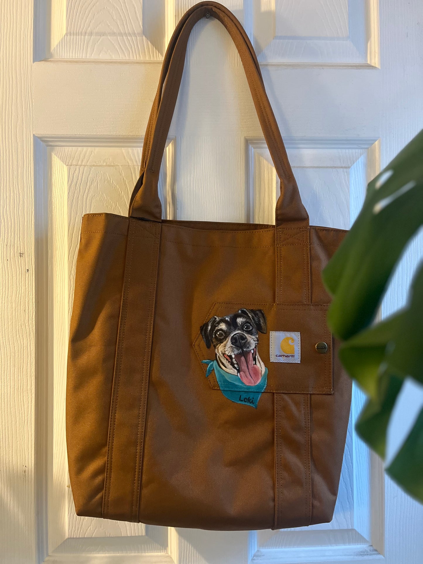 Your Pet on a Carhartt Tote bag!