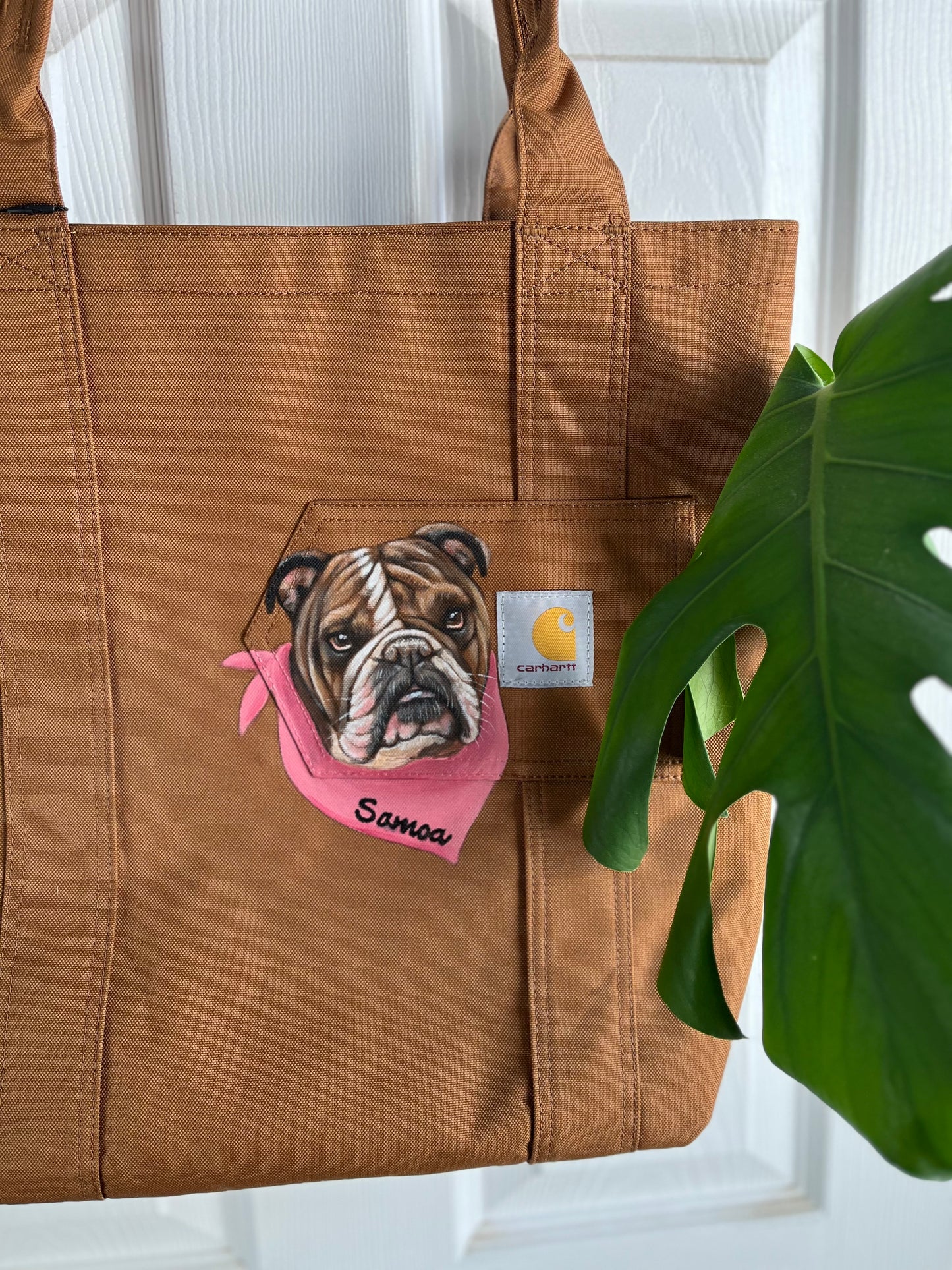Your Pet on a Carhartt Tote bag!