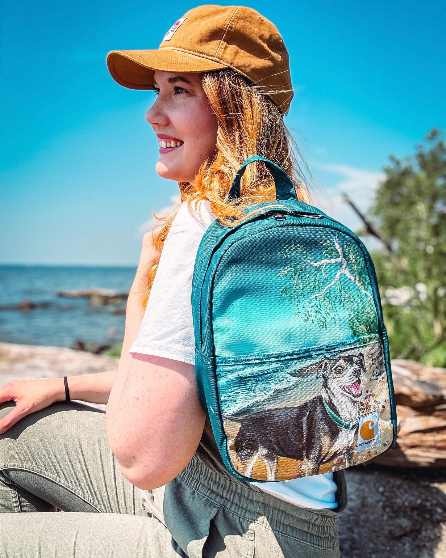 Custom Painted Mini Backpack ( 2-3 week turn around)