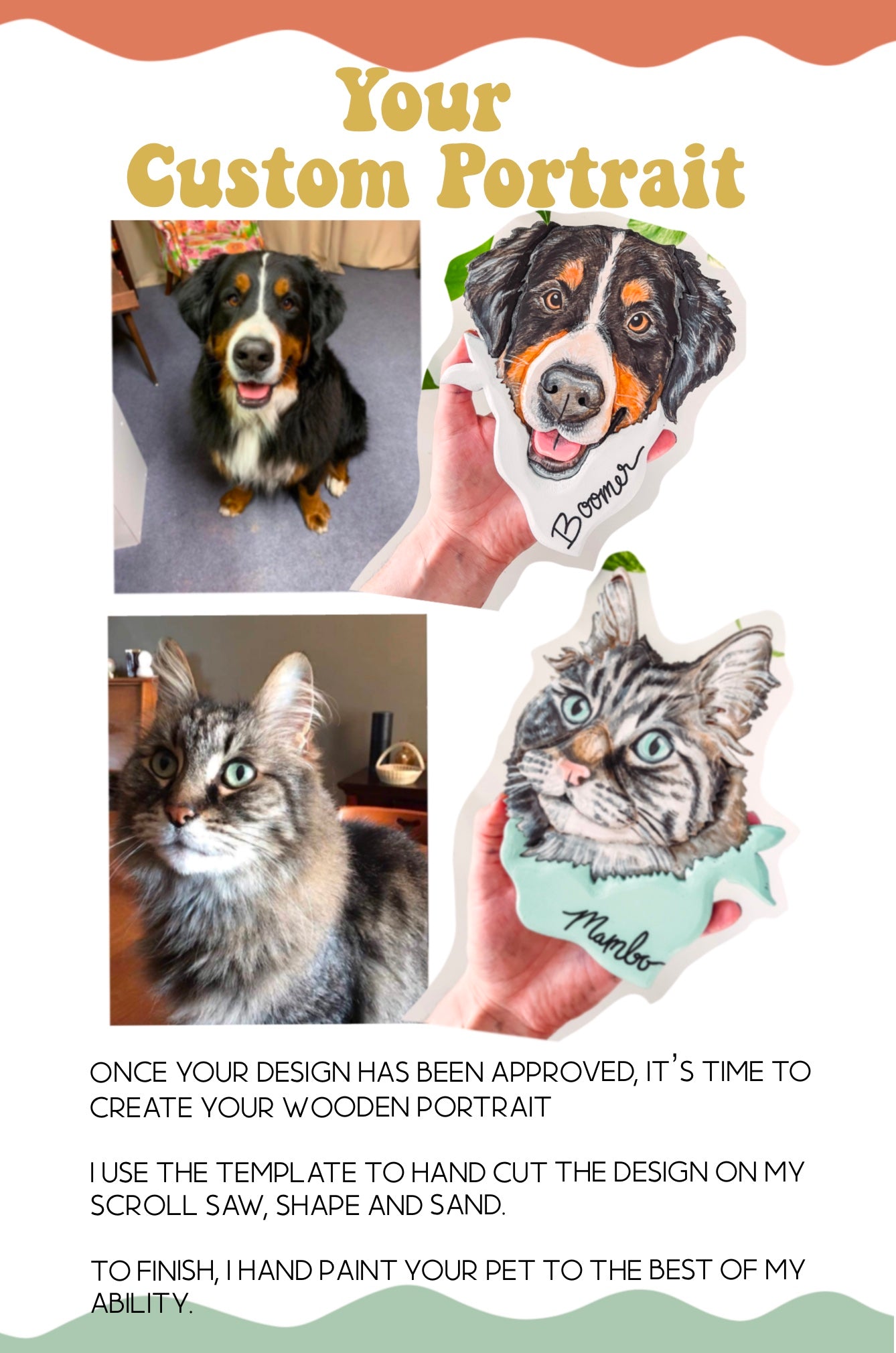 Custom Pet Ornaments (Shipping May 31st) 2025