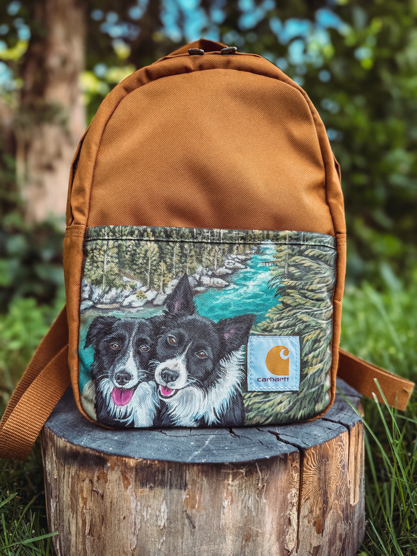 Custom Painted Mini Backpack ( 2-3 week turn around)