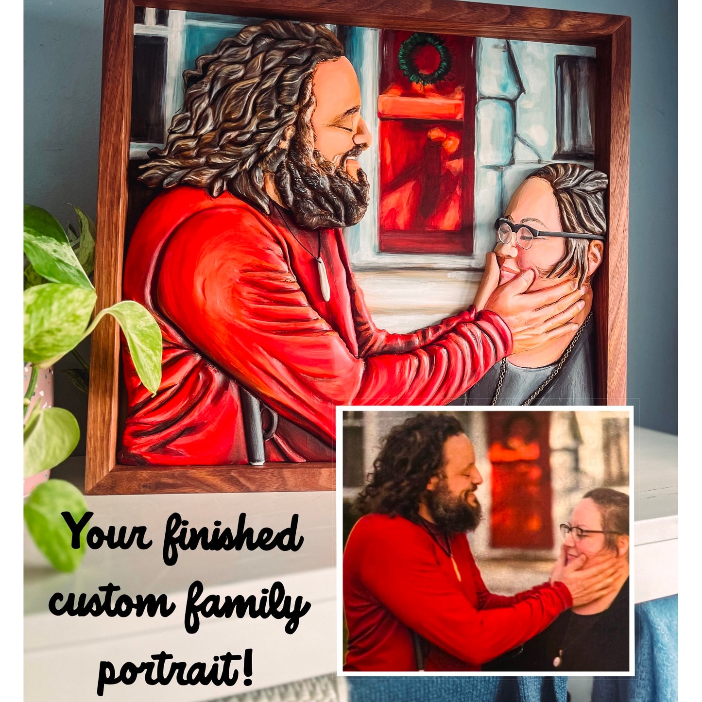 Family Portrait (Deposit/Design fee ONLY) Shipping May 31st 2025