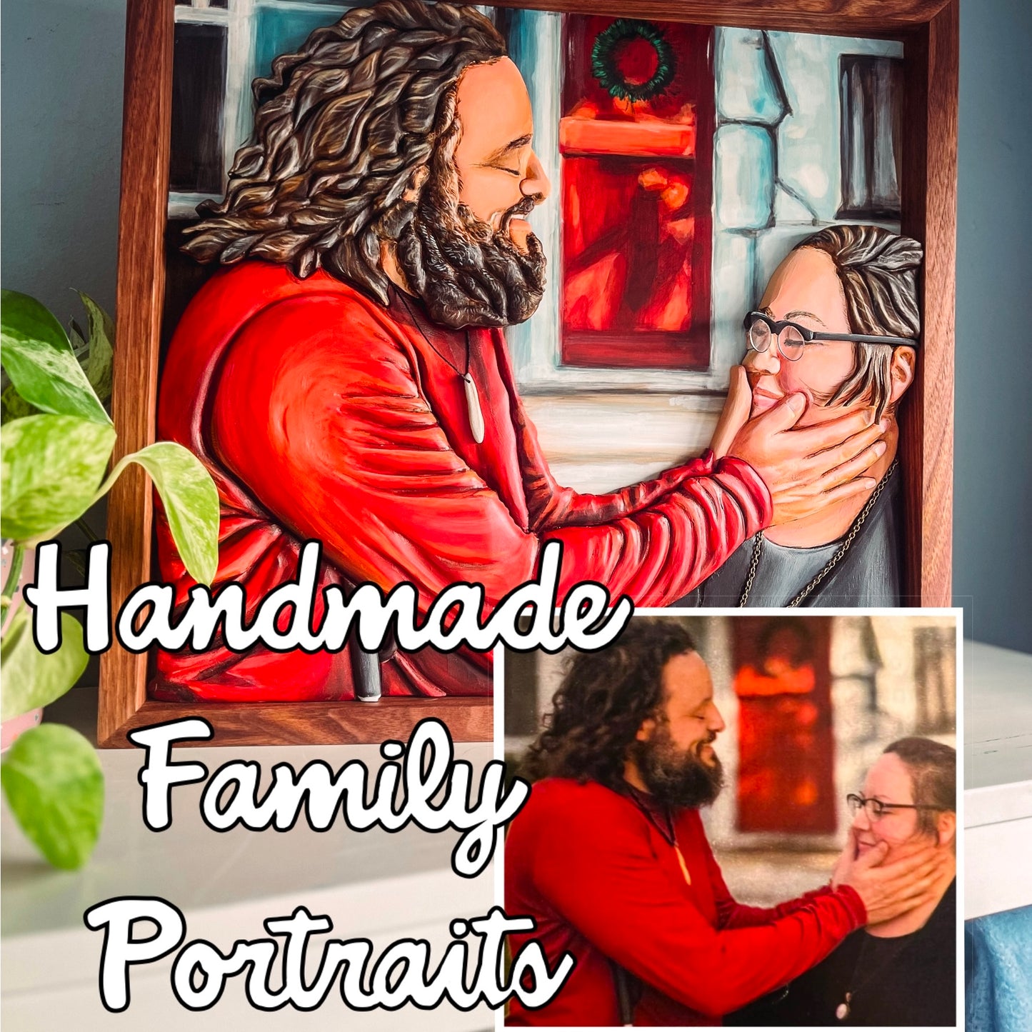 Family Portrait (Deposit/Design fee ONLY) Shipping May 31st 2025