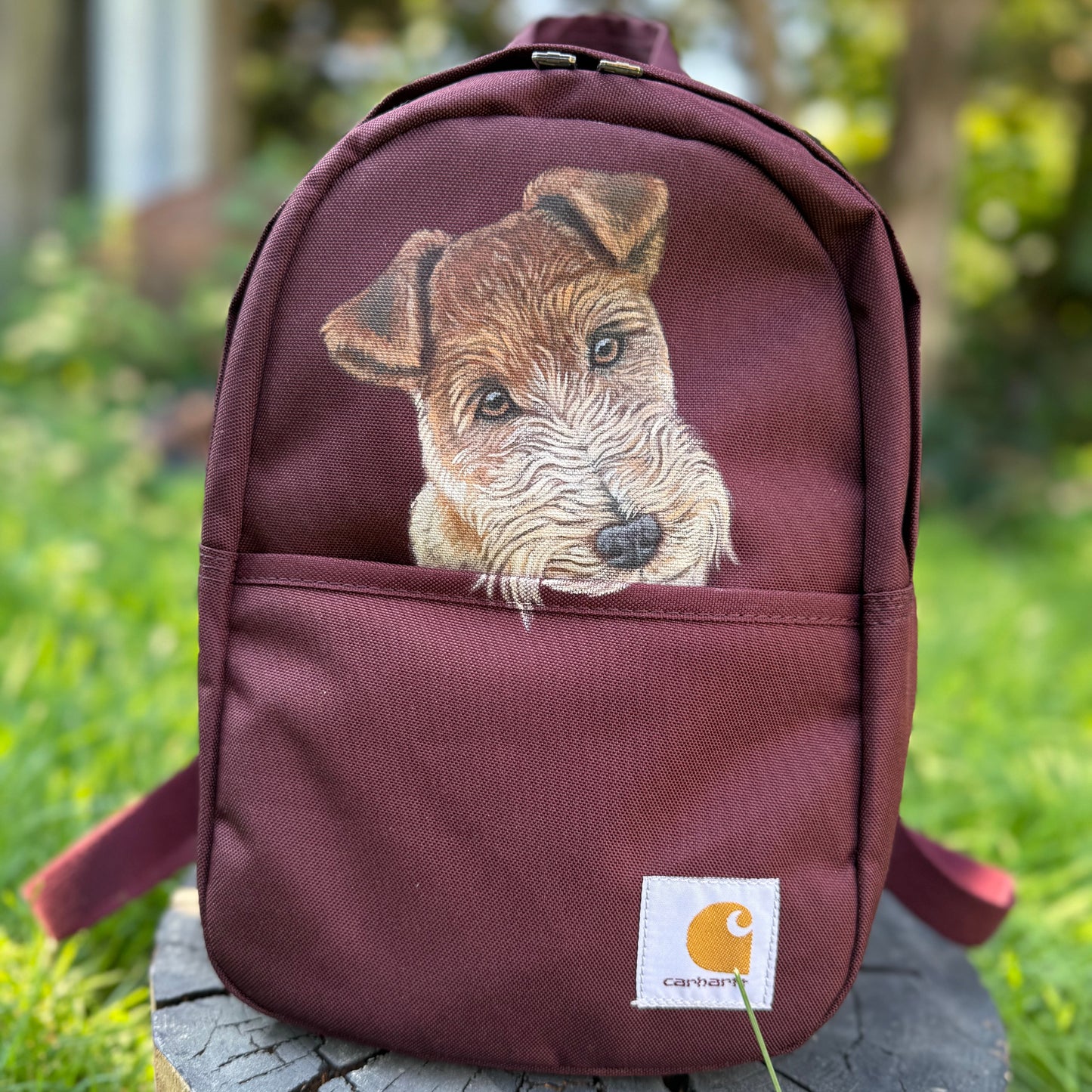 Custom Painted Mini Backpack ( 2-3 week turn around)