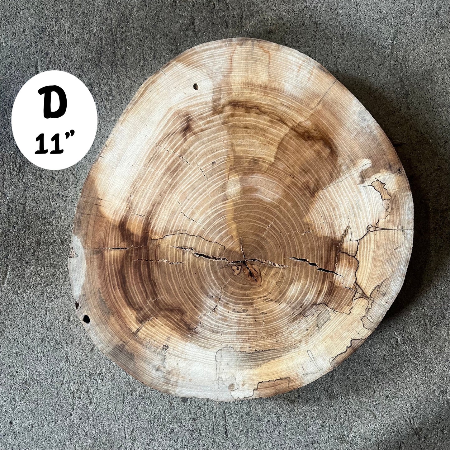 Custom Pet Portrait - On a Live Edge Round (Shipping May 31st 2025)