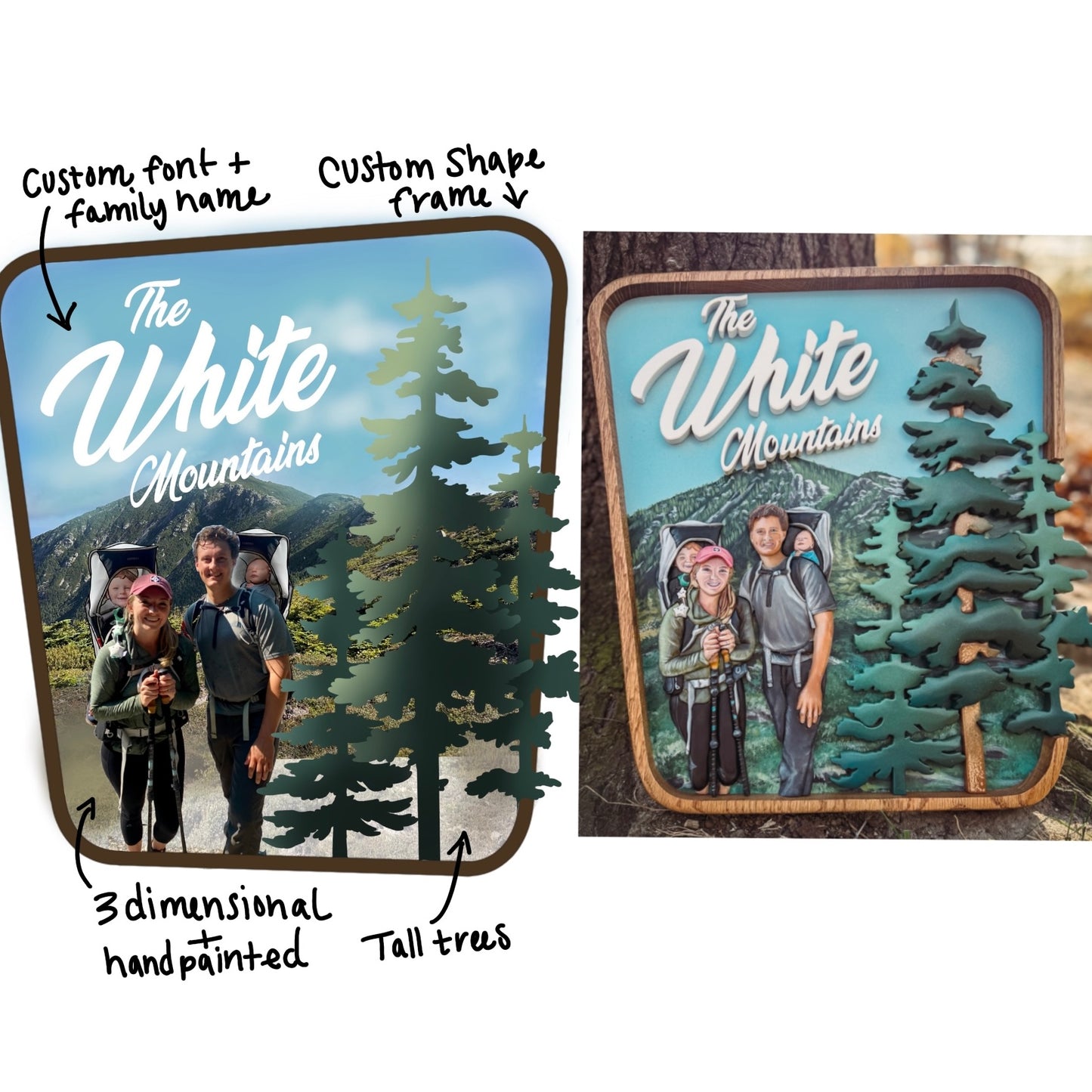 Vacation Landscape Portrait Deposit ( Shipping July 31st 2025)