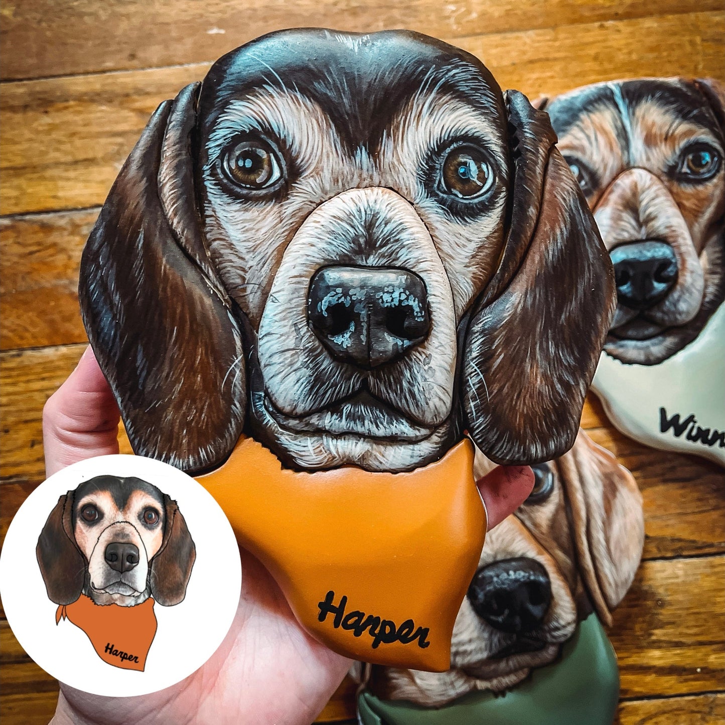 Silhouette Custom Pet Portrait (Shipping May 31st 2025)