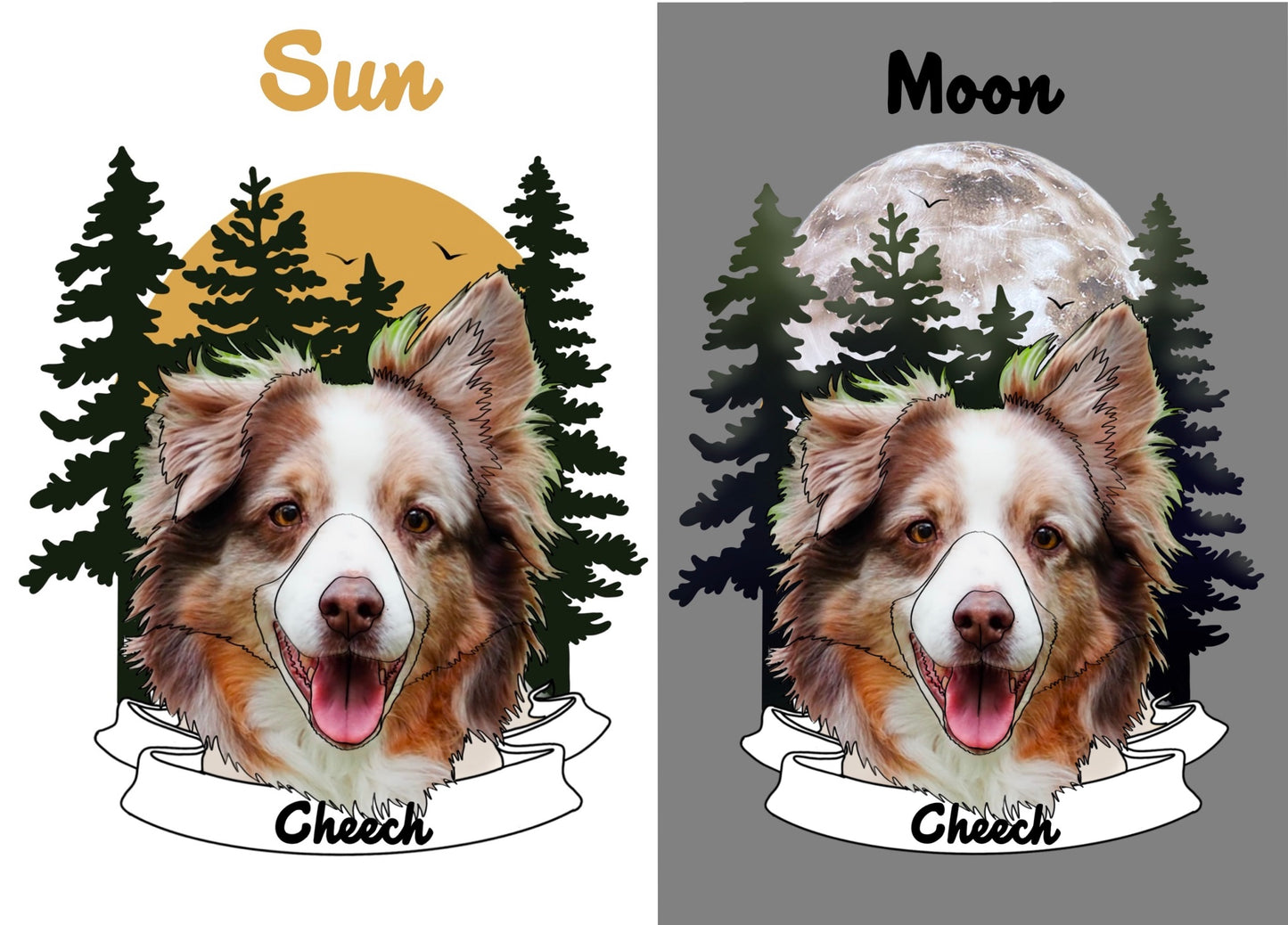 Custom Adventure Pet Portrait (Shipping May 31st 2025)