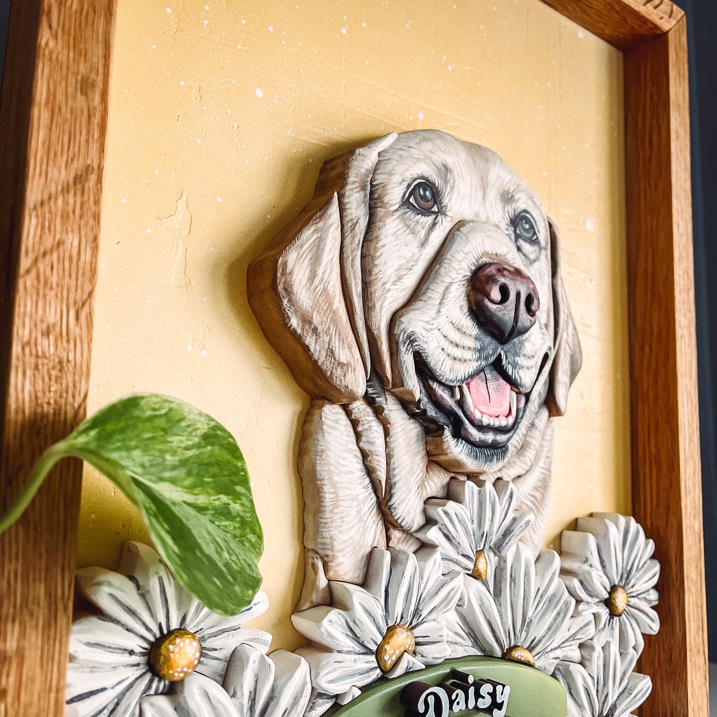 Pet Portrait with Flowers! (Shipping May 31st 2025)