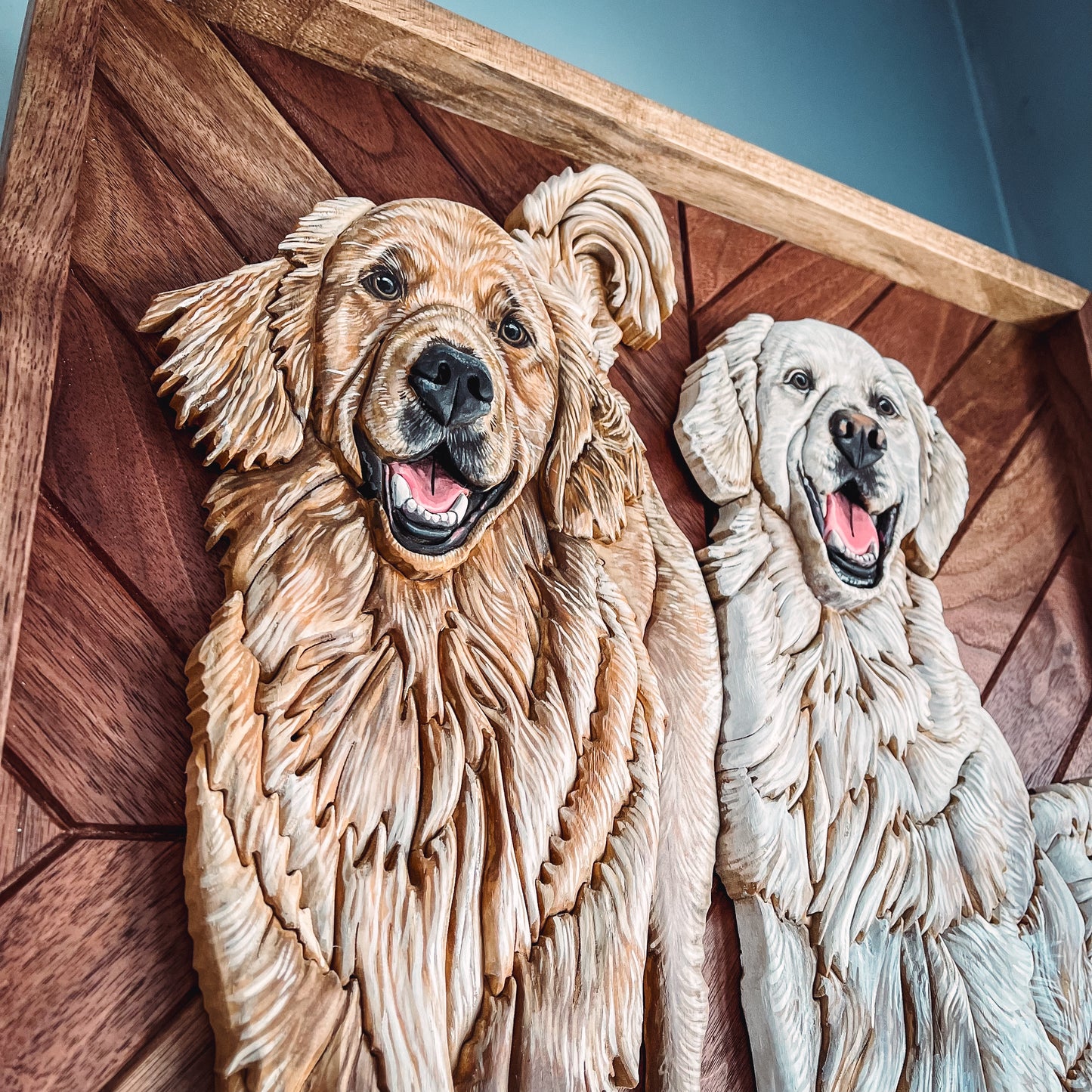 Double Pet Portrait (Shipping May 31st 2025)