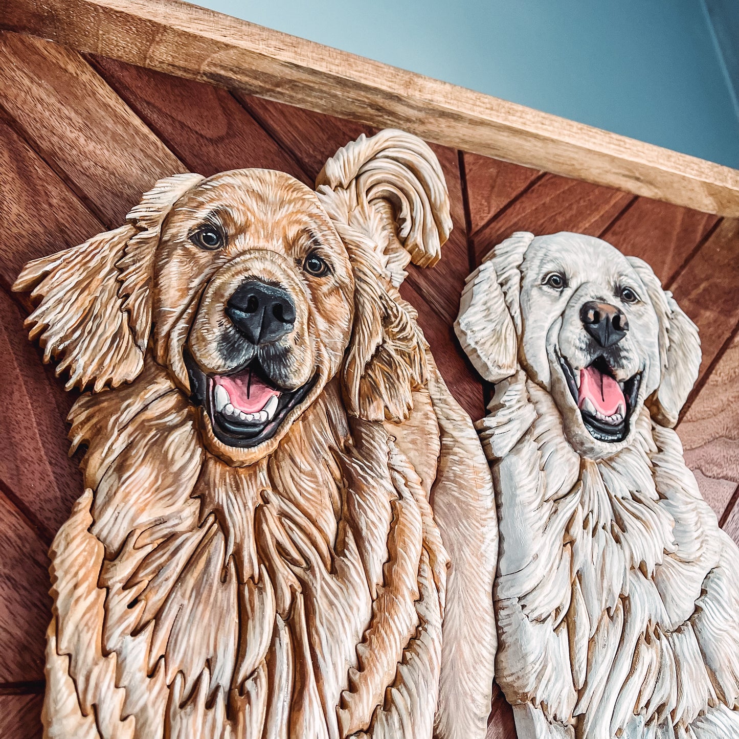 Double Pet Portrait (Shipping May 31st 2025)