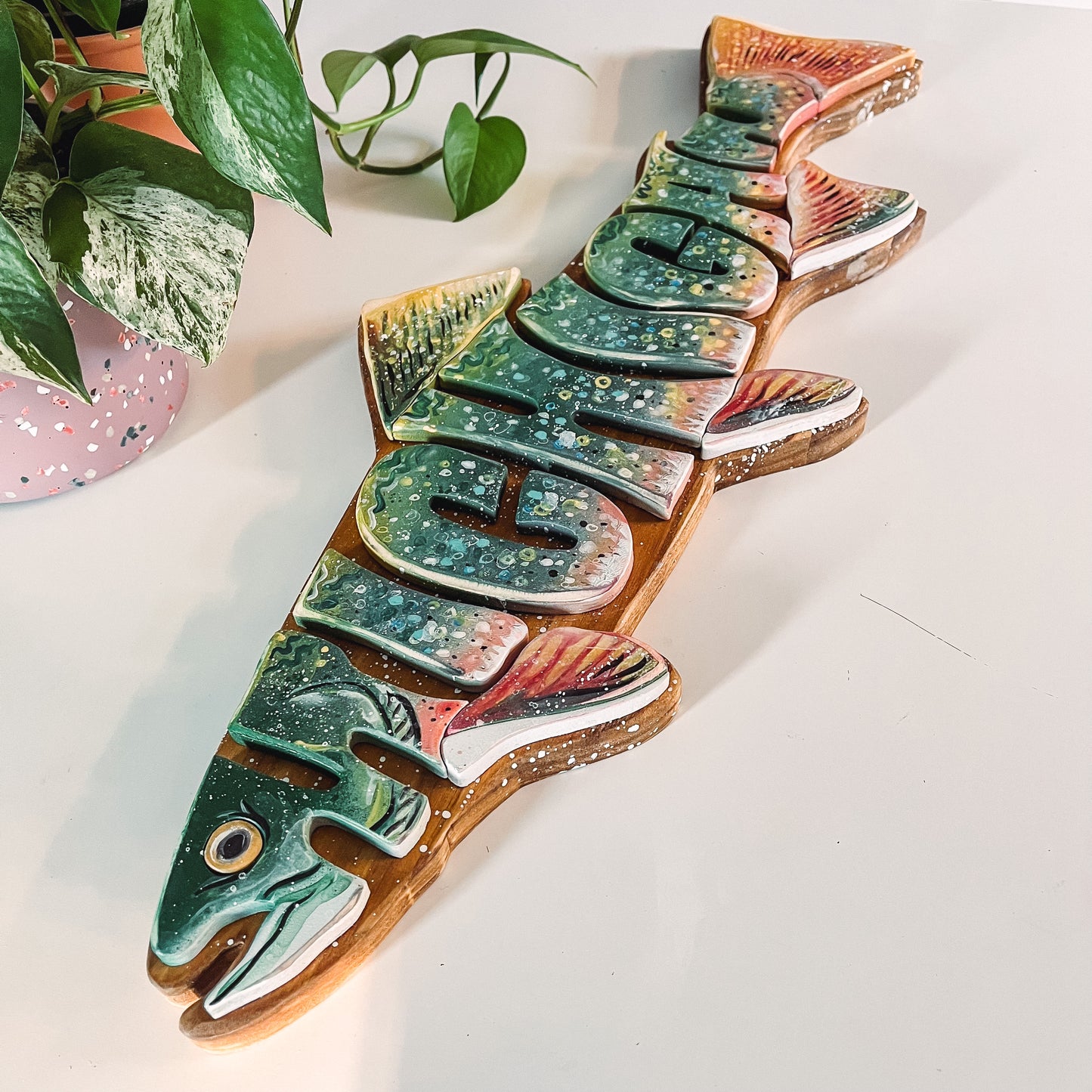 Brookey Trout Michigan sign