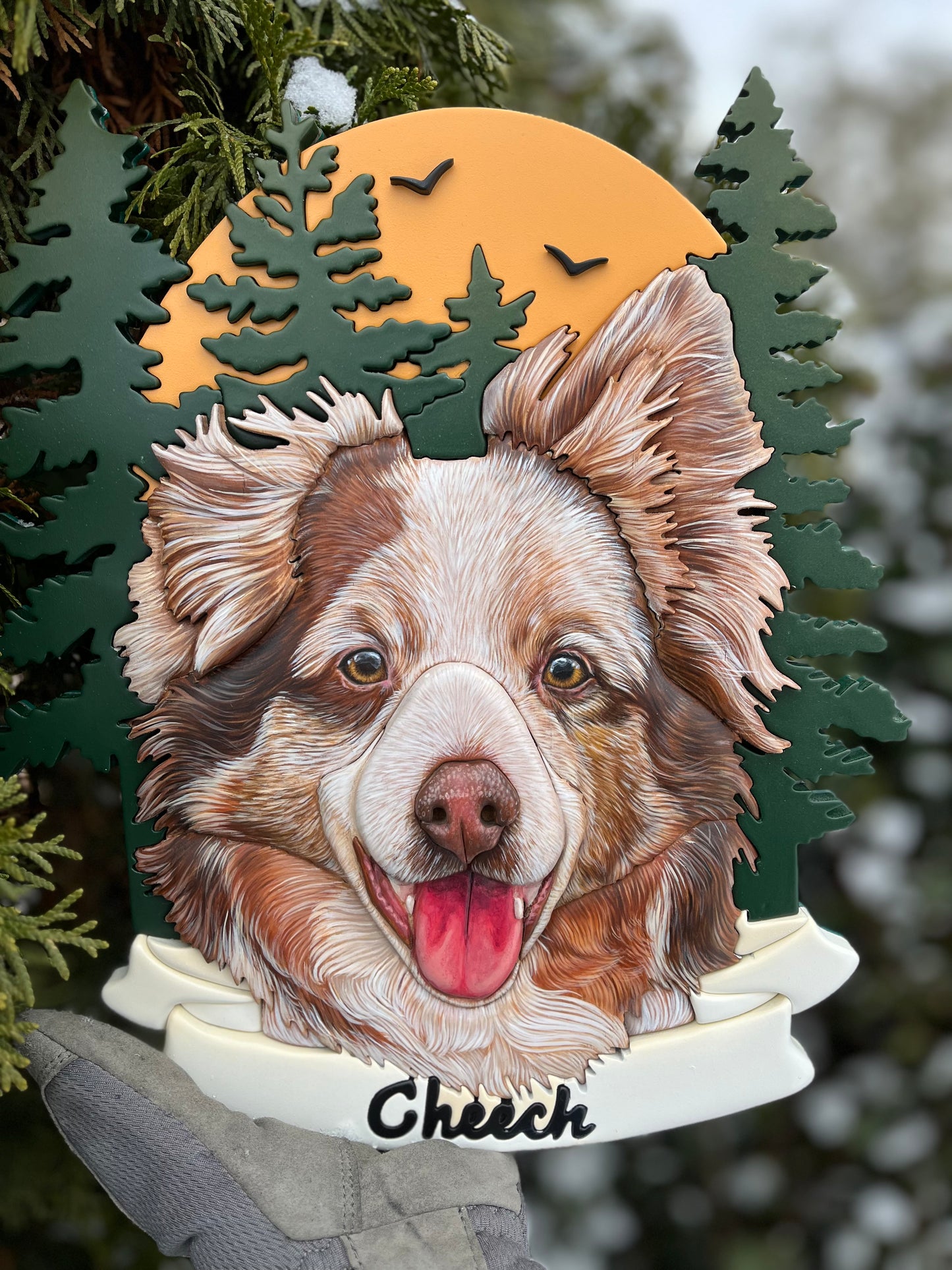 Custom Adventure Pet Portrait (Shipping May 31st 2025)