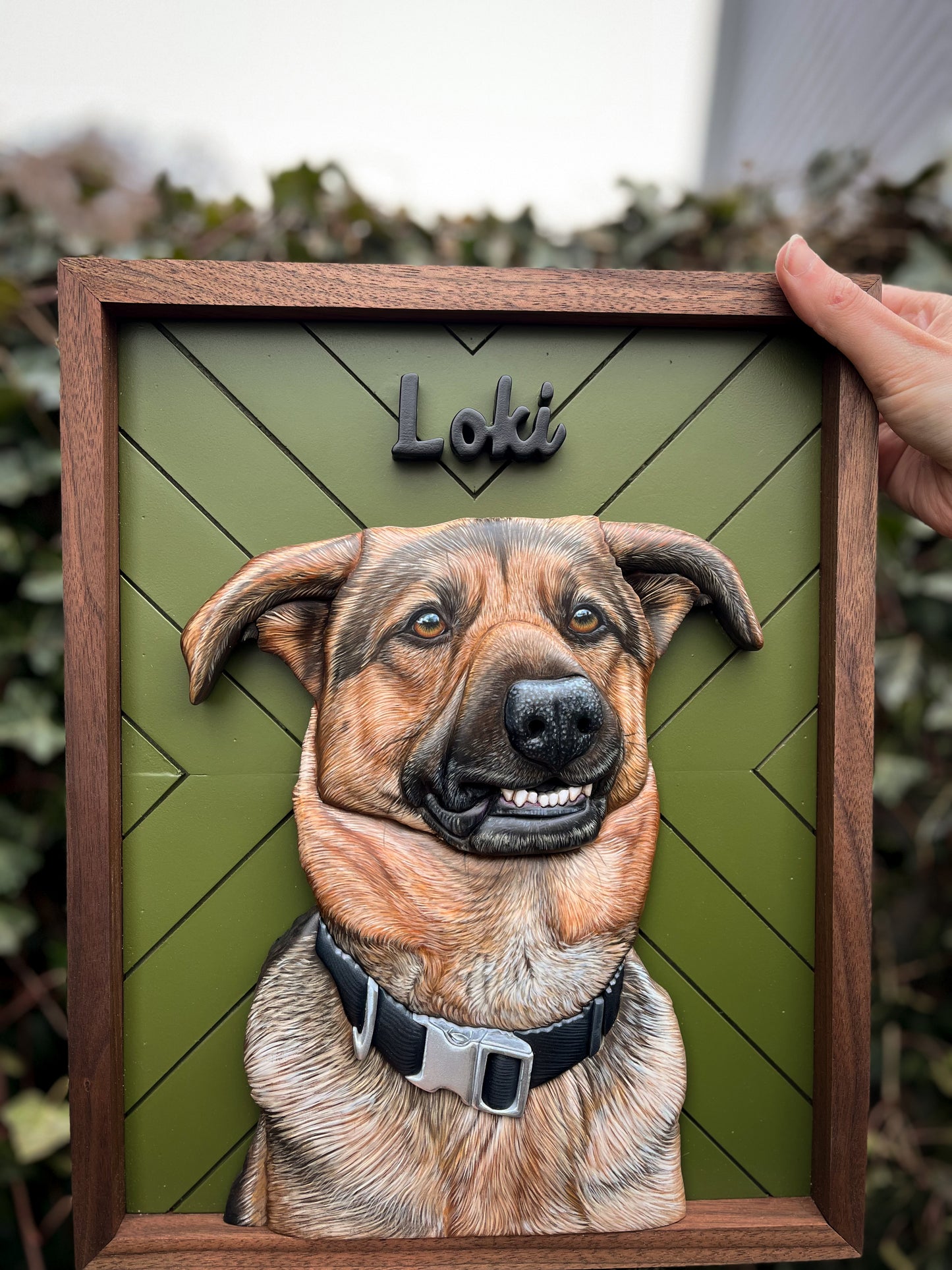 Custom Pet Mosaic Portrait (Shipping July 31st 2025)