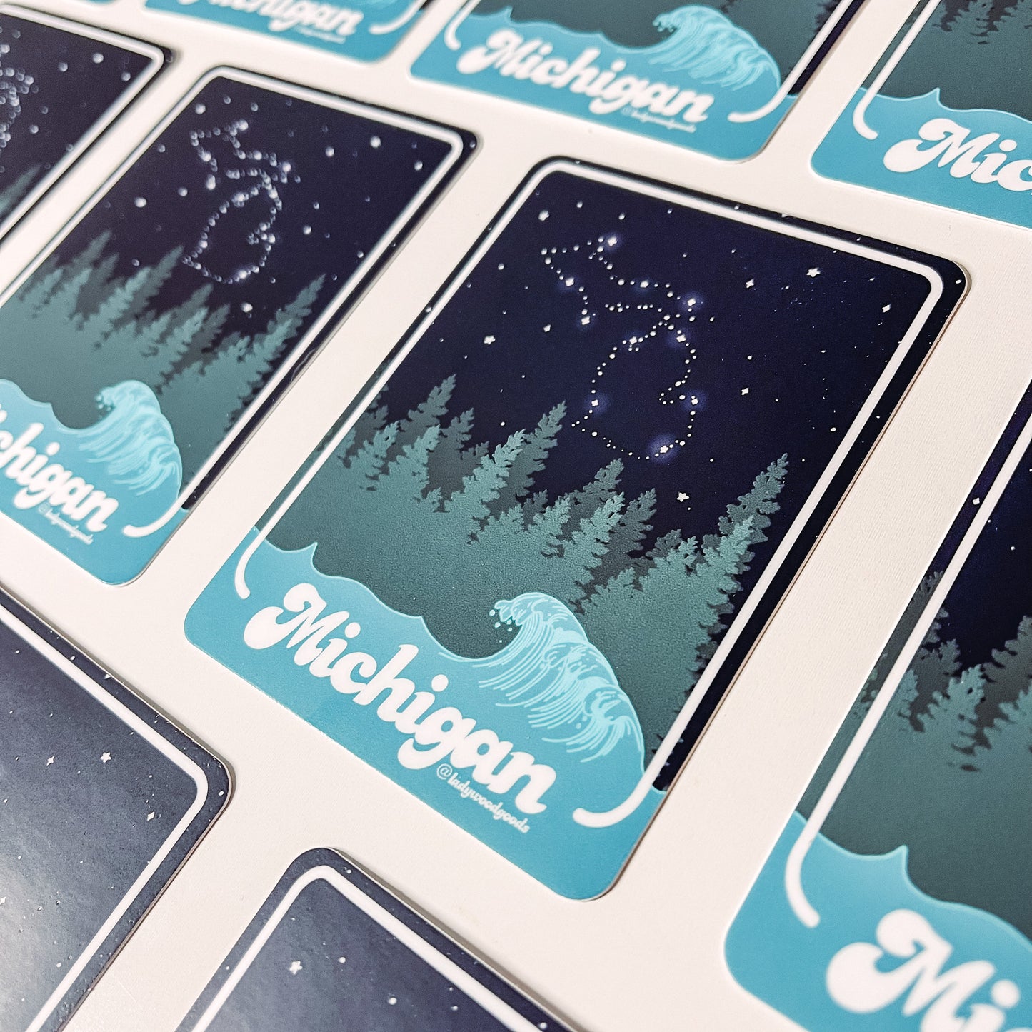 Look to the Stars Sticker