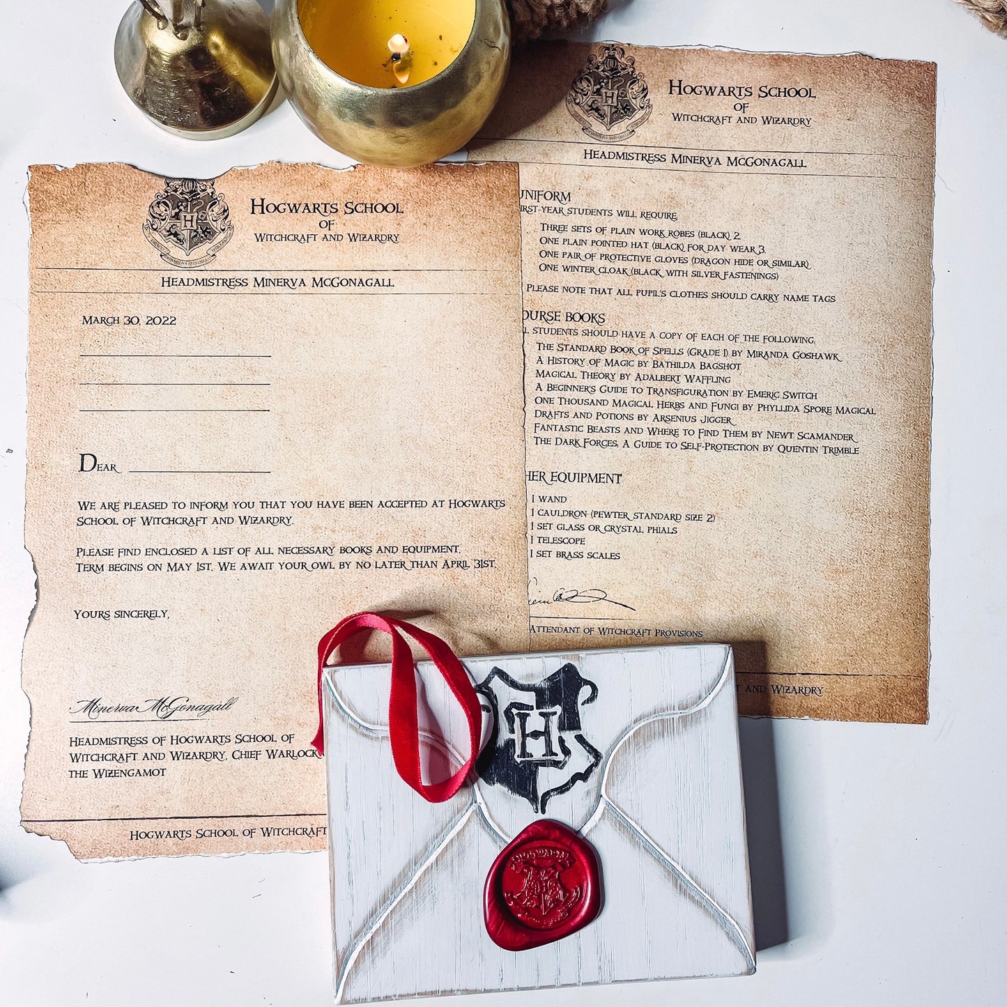 Hogwarts Letter Envelope