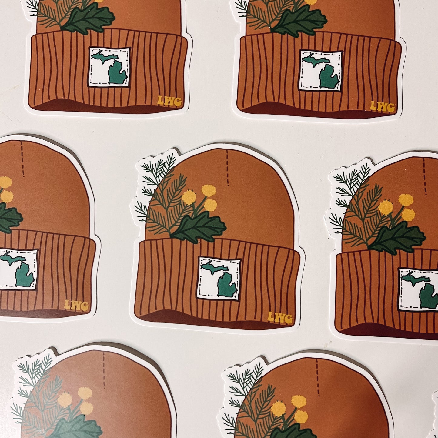 Beanie Sticker