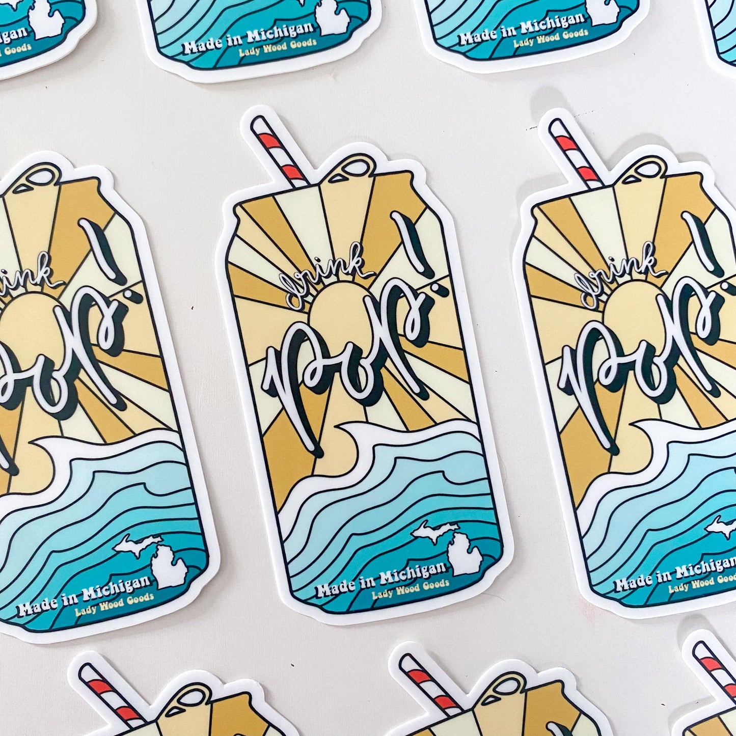 Drink POP sticker