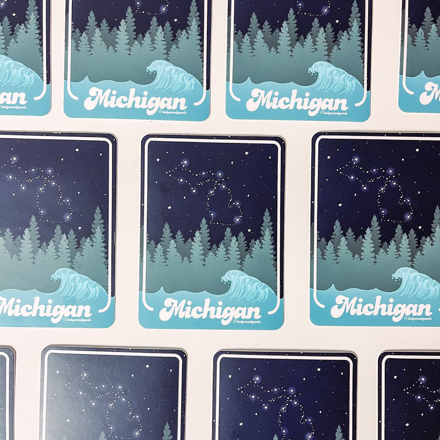 Look to the Stars Sticker