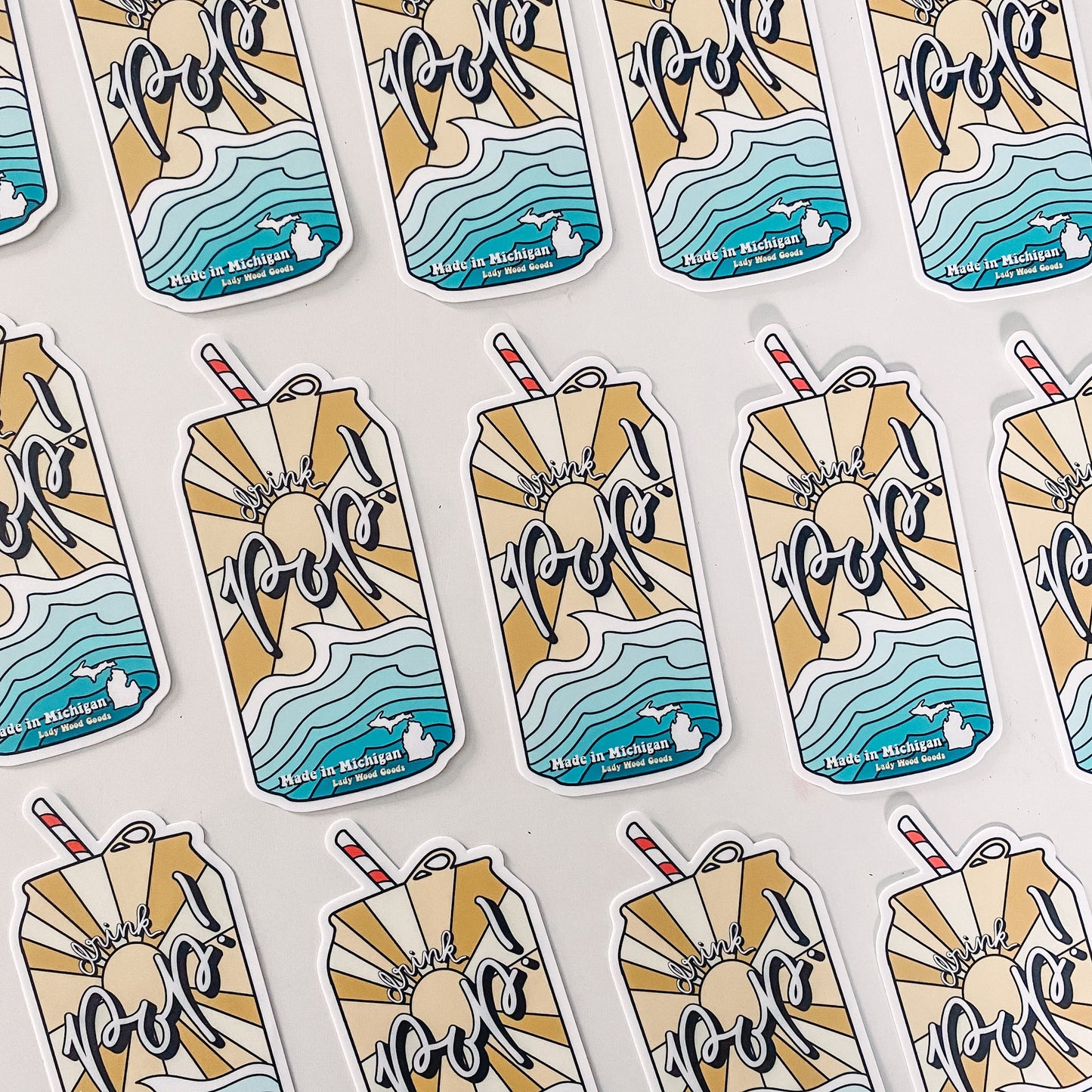 Drink POP sticker