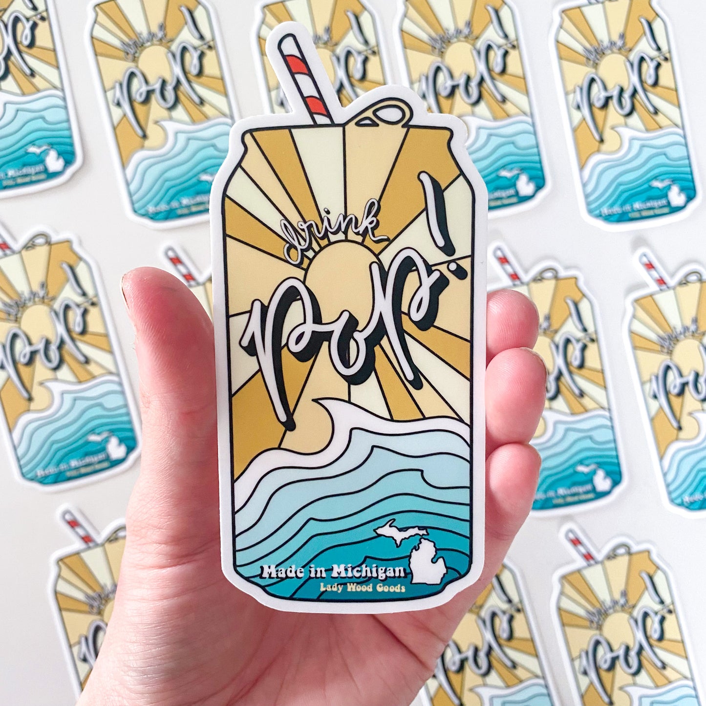 Drink POP sticker