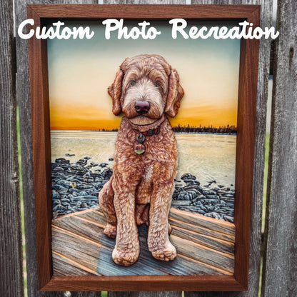 Pet Photo Recreation (Shipping September 2026)