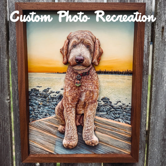Pet Photo Recreation (Shipping July 2026)