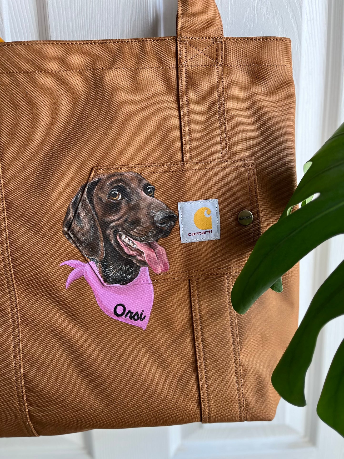 Your Pet on a Carhartt Tote bag!