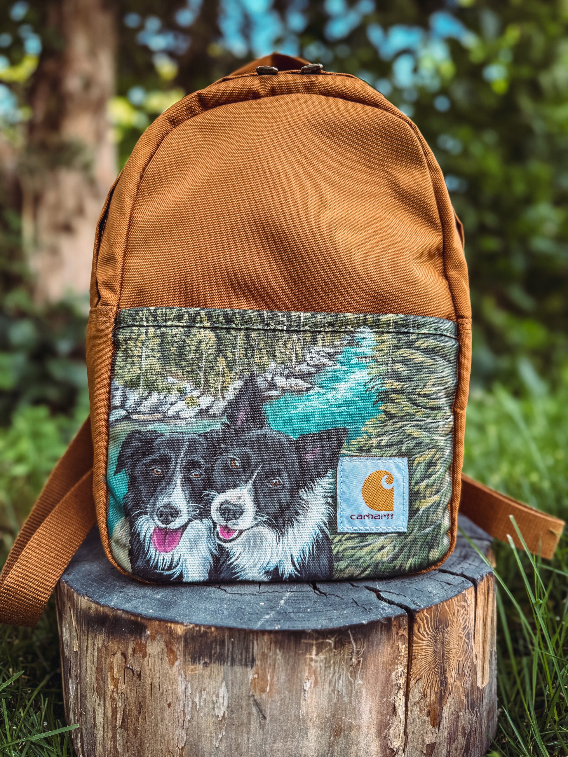 Custom Painted Mini Backpack ( 2-3 week turn around)
