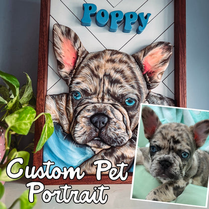 Custom Pet Portrait Mosaic (Shipping January 31st)