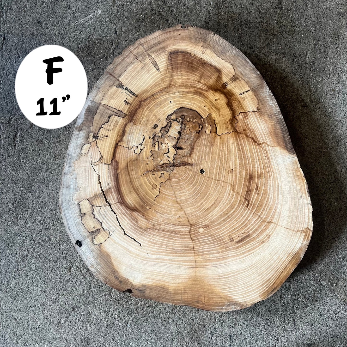 Custom Pet Portrait - On a Live Edge Round (Shipping February 31st)