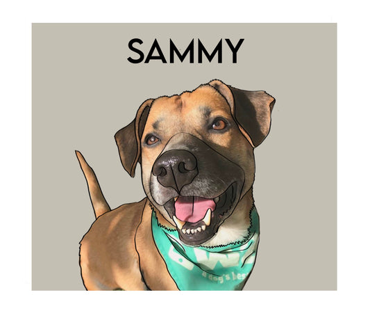 Custom Portrait of Sammy