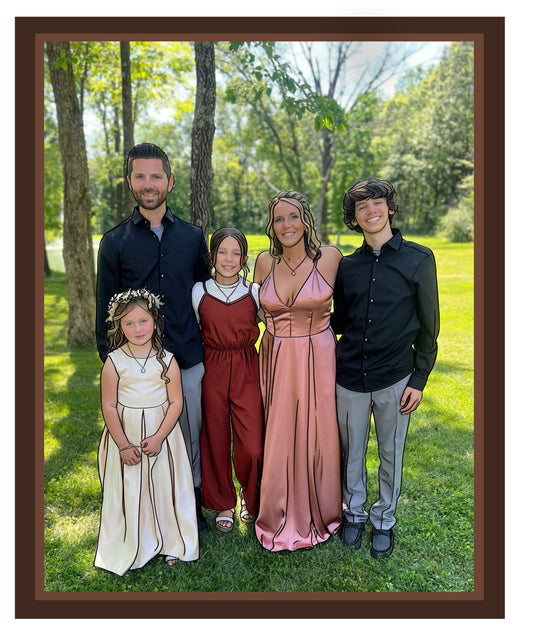 Family Portrait for Melissa
