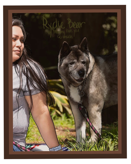 Ryder Bear Custom Portrait