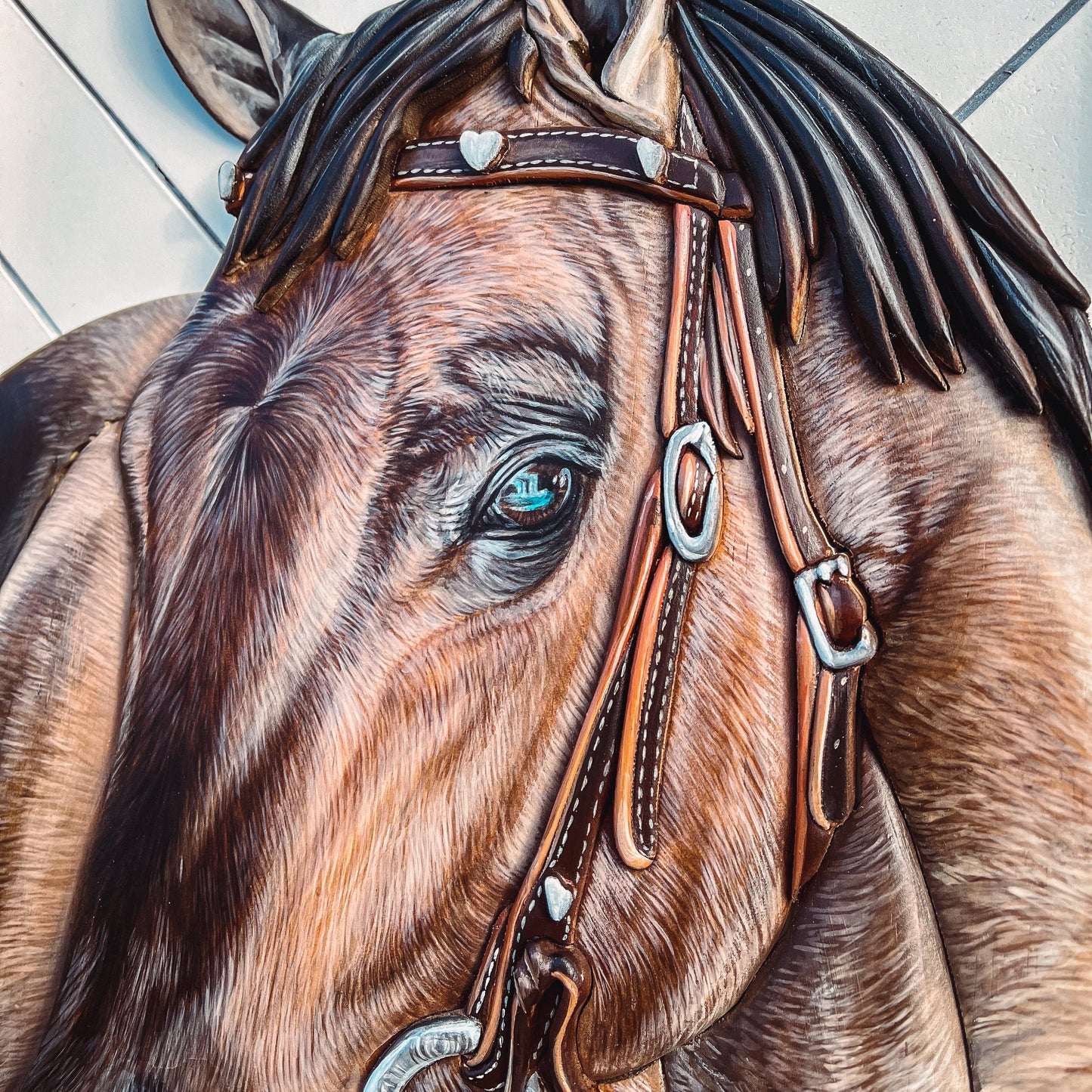 Custom Horse Portrait (Shipping February 31st 2025)