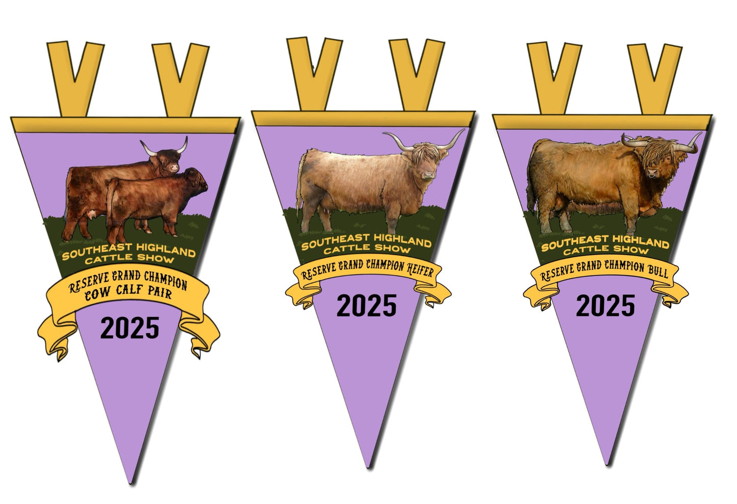 2025 Southeast Highland Cattle Show awards