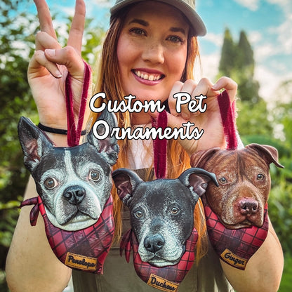 Custom Pet Ornaments (Shipping June 2026)