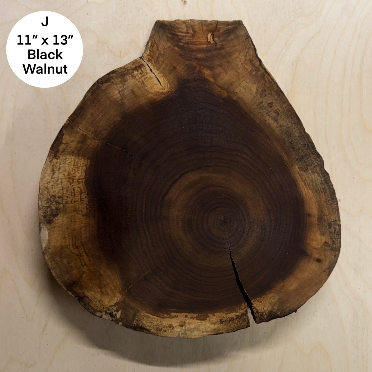 Custom Pet Portrait - On a Live Edge Round (Shipping June 2026)