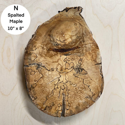 Custom Pet Portrait - On a Live Edge Round (Shipping June 2026)