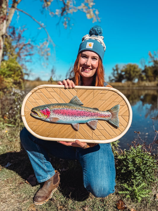 Rainbow Trout 26” X 14”