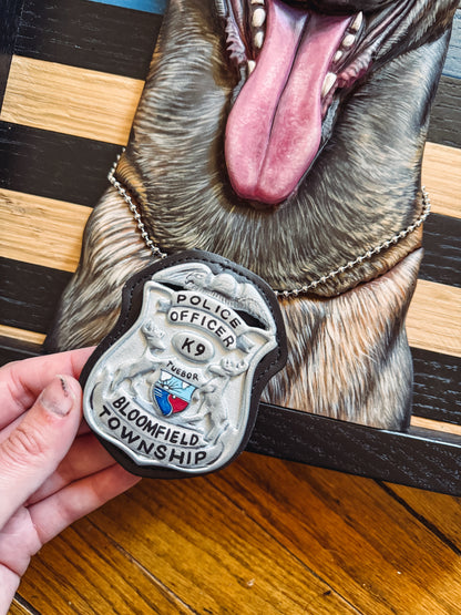 Custom K9 Police Portrait (Shipping September 2026)