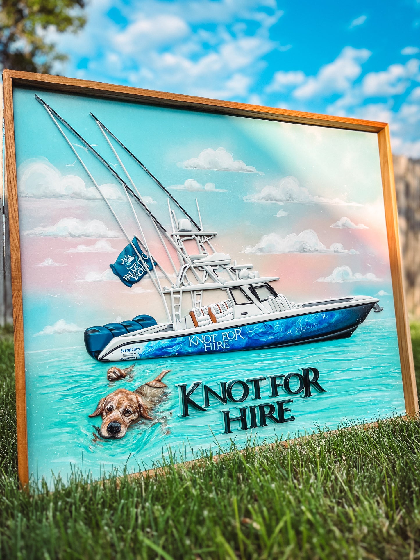 Custom Fishing Boat Portrait