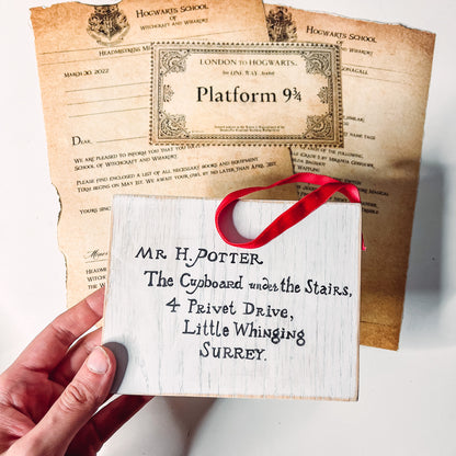 Hogwarts Letter Envelope