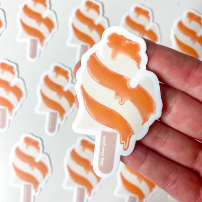 Michigan Orange Creamsicle Sticker